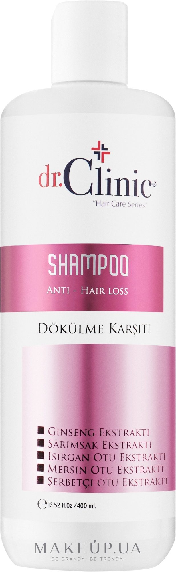Шампунь против выпадения волос - Dr. Clinic Anti-Hair Loss Shampoo — фото 400ml