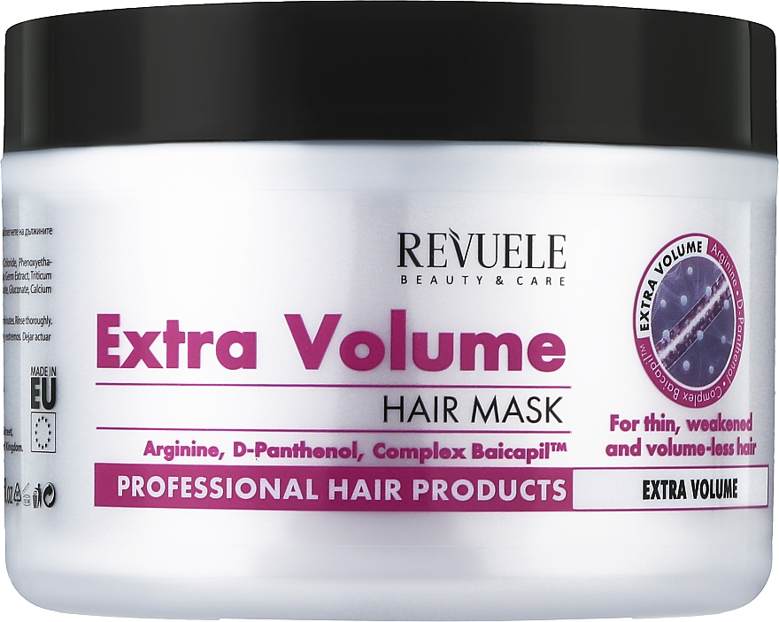Маска для волос "Экстра-объем" - Revuele Professional Hair Products Extra Volume Hair Mask — фото N1