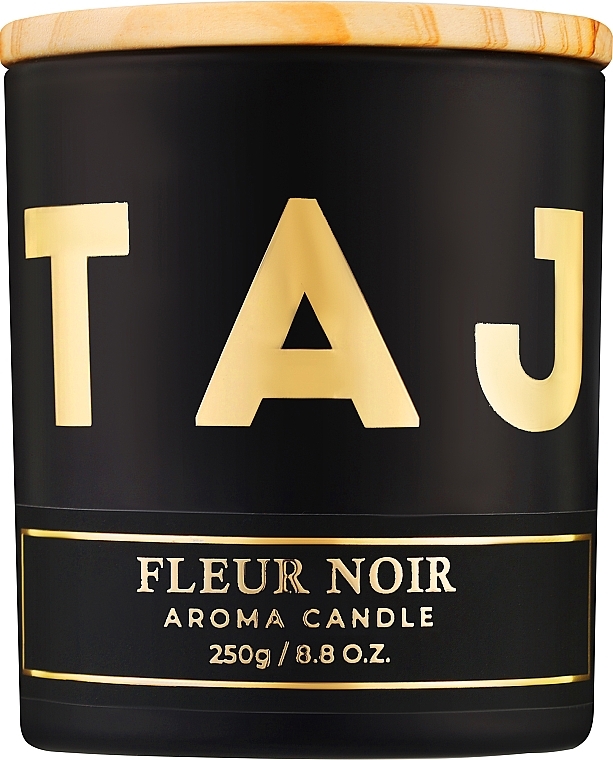 Ароматична свічка "Fleur Noir" - Taj Max Aroma Candle — фото N1