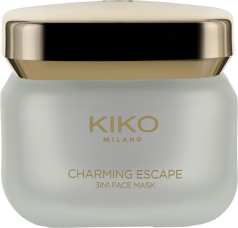 Маска для лица 3в1 - Kiko Milano Charming Escape 3in1 Face Mask — фото N2