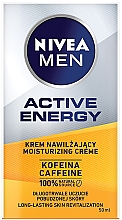 Духи, Парфюмерия, косметика Увлажняющий крем с кофеином для мужчин - NIVEA MEN Active Energy Caffeine Long-lasting Skin Revitalization