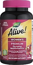 Парфумерія, косметика Жувальні мультивітаміни для жінок - Nature’s Way Alive! Women's Premium Gummies Multivitamin