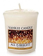 Духи, Парфюмерия, косметика Ароматическая свеча - Yankee Candle All Is Bright