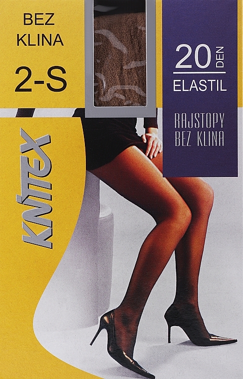 Колготки для жінок "Elastil" 20 Den, Beige - Knittex — фото N1
