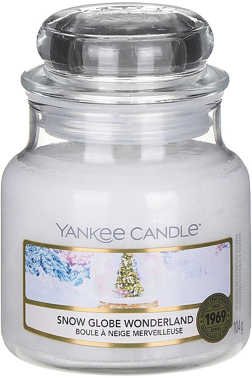 Ароматическая свеча в банке - Yankee Candle Snow Globe Wonderland Jar Candle — фото N2