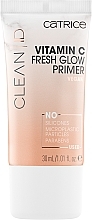 Парфумерія, косметика Праймер з ефектом сяйва - Catrice Clean ID Vitamin C Fresh Glow Primer