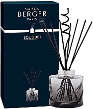 Парфумерія, косметика Аромадифузор без наповнювача, 222 мл, чорний - Maison Berger Spiral Bouquet Reed Diffuser Without Scent