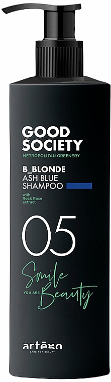 Відтінковий шампунь для світлого волосся, 1000 мл - Artego Good Society B_Blonde 05 Shampoo — фото N1