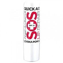 Бальзам для губ - Quiz Cosmetics Lip Repair SOS With Argan & Olive Oil — фото N2