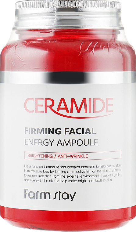 Ампульная сыворотка с керамидами - FarmStay Ceramide Firming Facial Energy Ampoule — фото N2