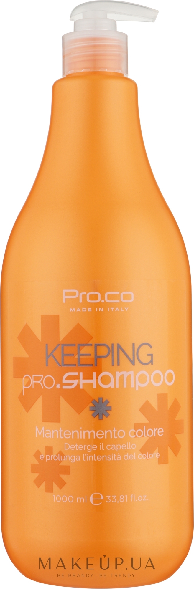 Шампунь для фарбованого волосся - Pro.Co Keeping Shampoo — фото 1000ml