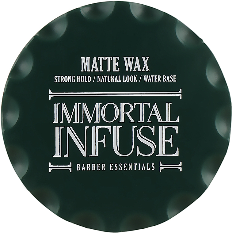 Матовый воск для волос - Immortal Infuse Matte Wax