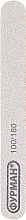 Парфумерія, косметика Пилочка для нігтів 100/180 грит з грецького корунду, 13 см - Фурман