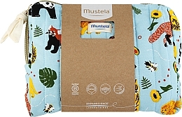 Набір - Mustela Jungle Baby Toilet Bag Set (cr/50ml + spray/200ml + b/lot/300ml + clean/gel/200ml + bag) — фото N3