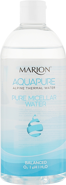 Мицеллярная вода с термальной водой - Marion Aquapure Alpine Thermal Water Pure Micellar Water — фото N2