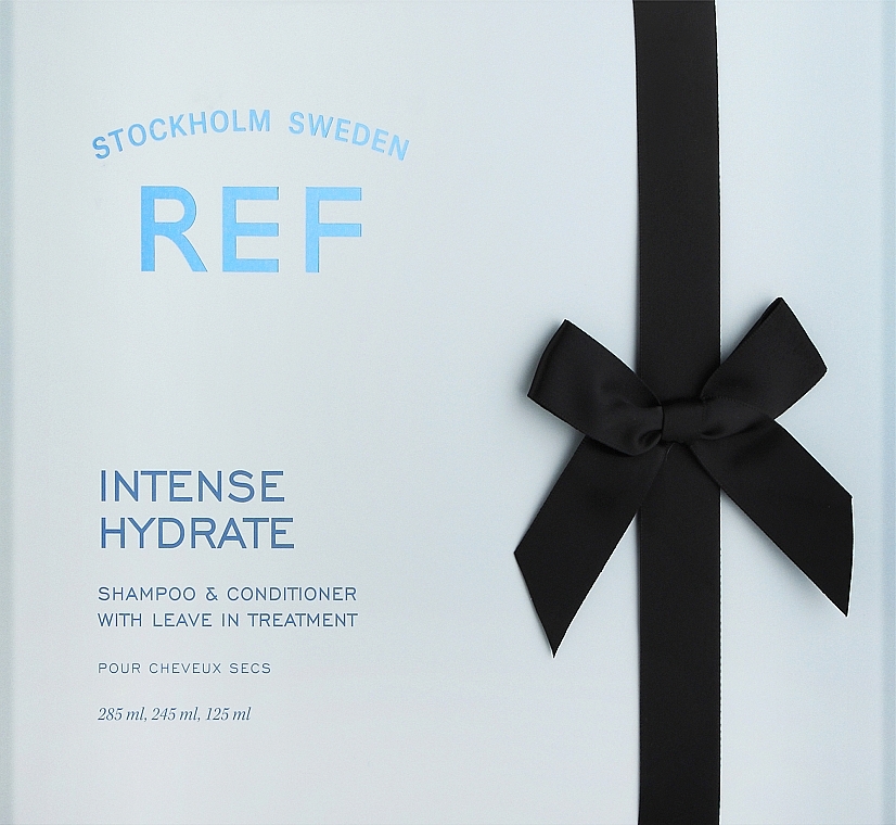 Набор - REF Intense Hydrate Set (h/shampoo/285ml + h/cond/245ml + leave/in/tr/125ml) — фото N1