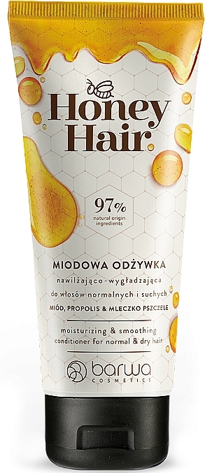 Кондиціонер для нормального та сухого волосся - Barwa Honey Hair Conditioner — фото N1