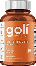 Парфумерія, косметика Суперфруктові жувальні вітаміни - Goli Nutrition Superfruits Gummies Mixed Fruit Flavor