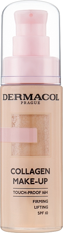 Тональный крем для лица с коллагеном - Dermacol Collagen Make-up SPF10