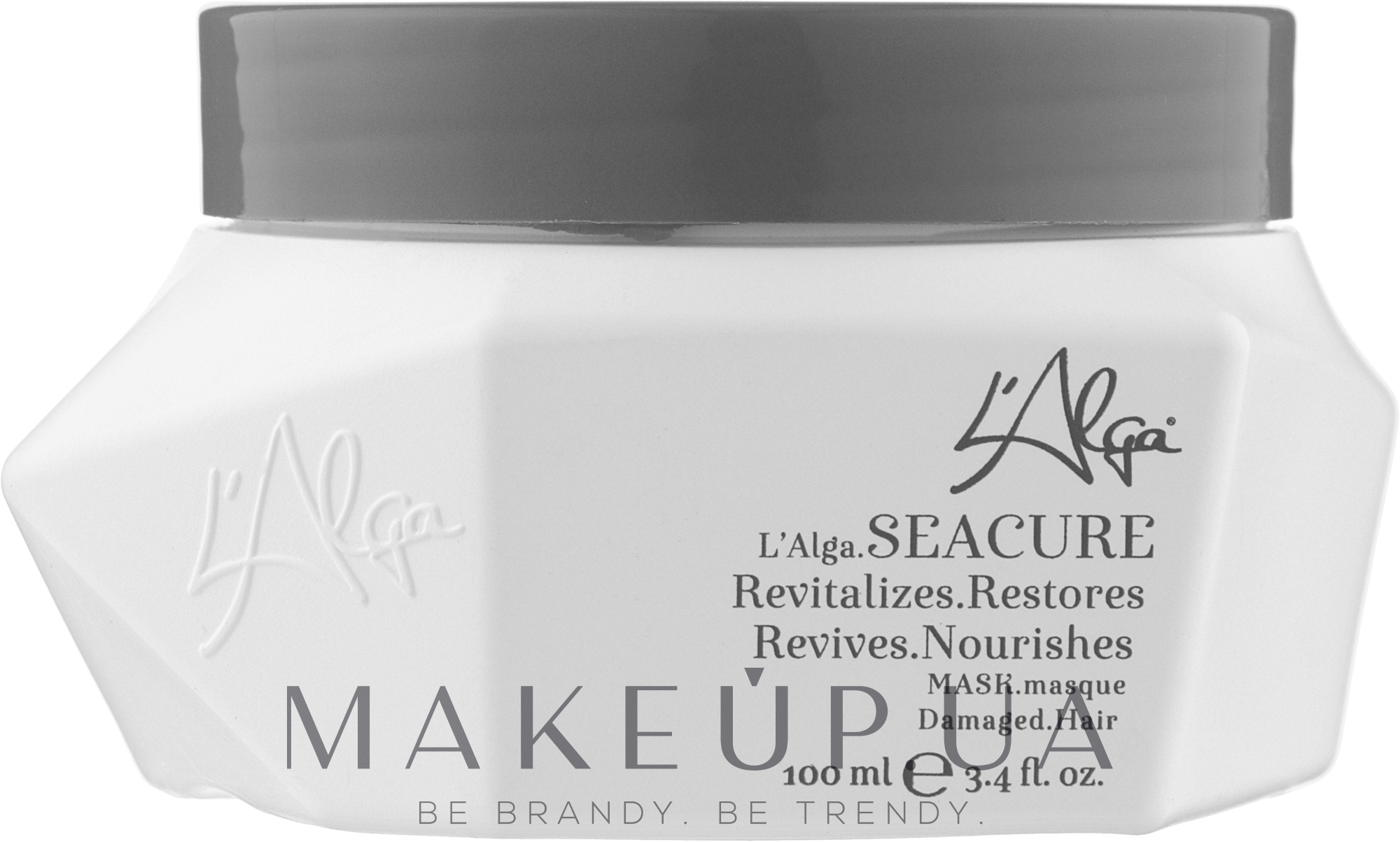 Відновлювальна маска для волосся - L’Alga SeaCure Hair Mask — фото 100ml