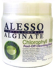 Маска для лица альгинатная очищающая с хлорофилом - Alesso Professionnel Alginate Chlorophyll Peel-Off Cleansing Mask  — фото N3