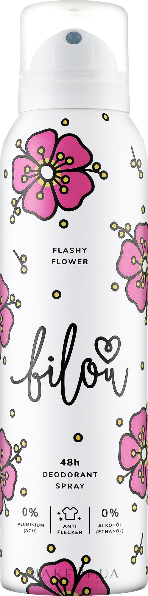 Дезодорант-спрей - Bilou Deodorant Spray Flashy Flower — фото 150ml