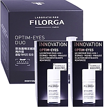 Парфумерія, косметика Набір - Filorga Optim-Eyes Duo Set (eye/cr/2x15ml)