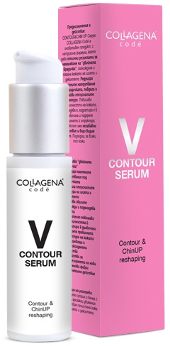 Сироватка для шиї й декольте - Collagena Code V Contour Serum — фото N1