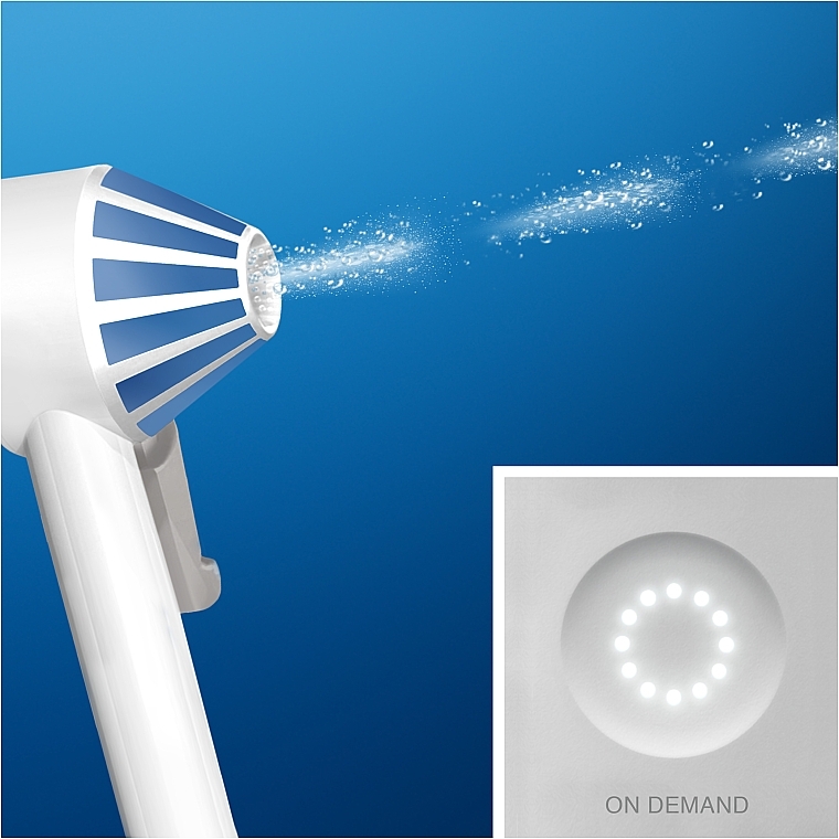 Іригатор з технологією "Oxyjet", біло-сірий - Oral-B Pro-Expert Power Oral Care AquaCare Series 6 MDH20.026.3 — фото N4
