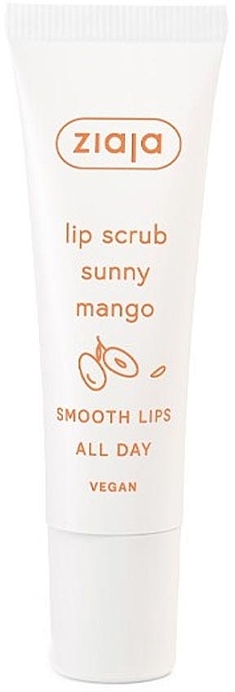 Скраб для губ "Сонячний манго" - Ziaja Lip Scrub Sunny Mango (туба) — фото N2