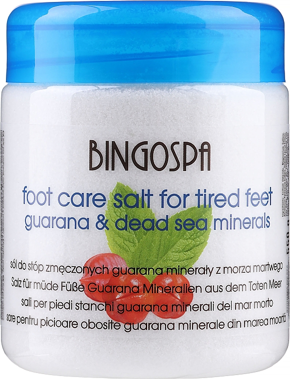 Соль для ванны для усталых ног - BingoSpa Salt for Tired Feet — фото N1