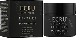 Паста для волос текстурирующая - ECRU New York Texture Defining Paste — фото N2