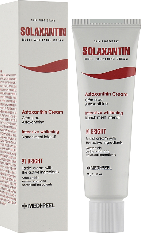 Антиоксидантний крем проти пігментації - Medi Peel Solaxantin Multi Whitening Cream — фото N2