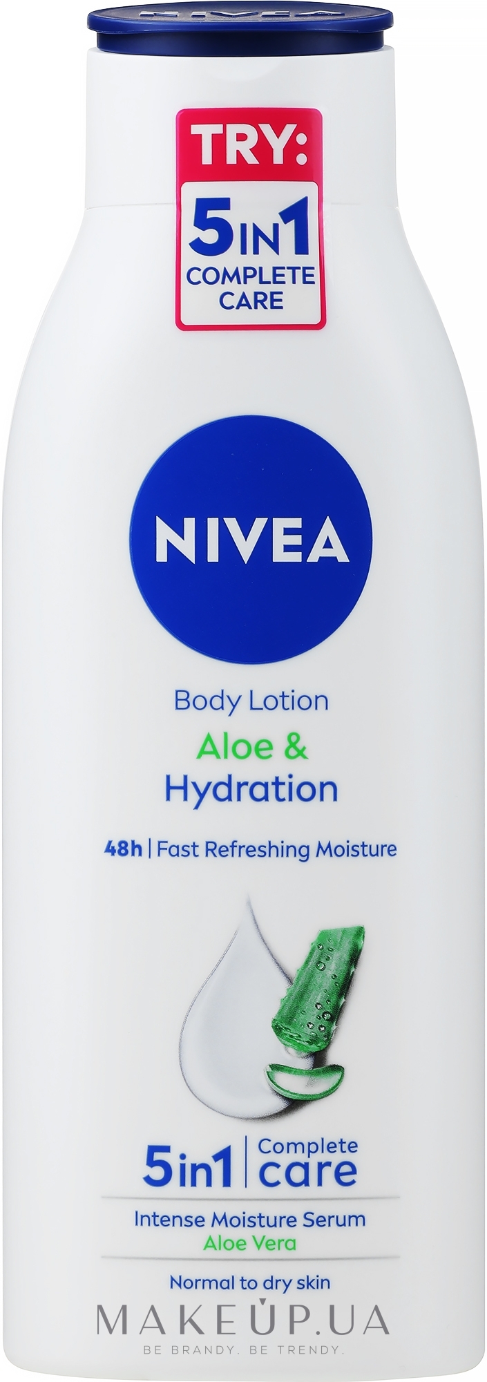 Лосьон для тела "Алоэ и увлажнение" - NIVEA Aloe And Hydration Body Lotion — фото 400ml