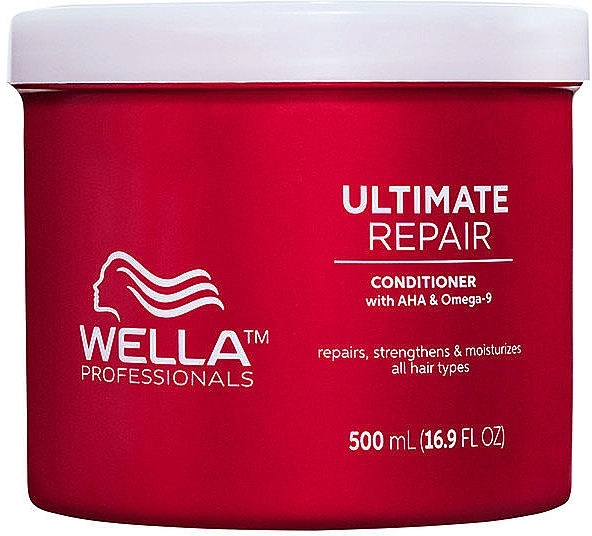 Кондиционер для всех типов волос - Wella Professionals Ultimate Repair Conditioner With AHA & Omega-9 — фото N1