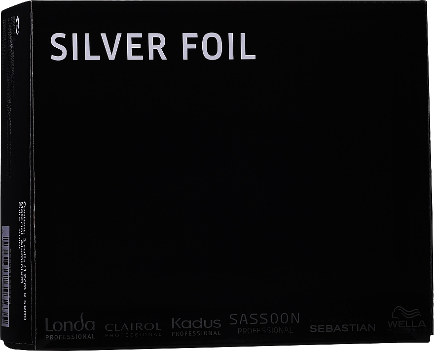 Серебристая фольга для любой техники и типа окрашивания волос - Wella Professional Silver Foil — фото N1