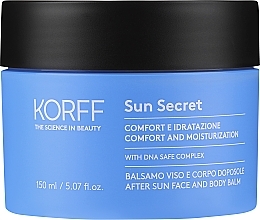 Духи, Парфюмерия, косметика Бальзам после загара для лица и тела - Korff Sun Secret After Sun Balm