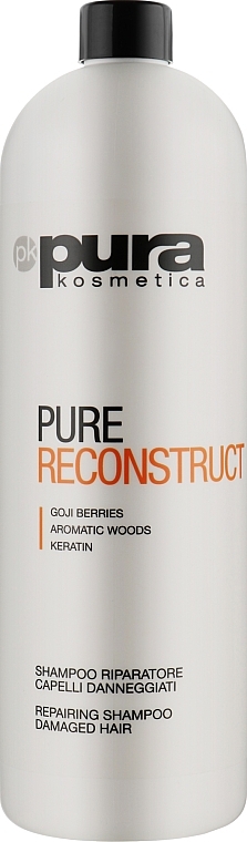 УЦІНКА Відновлювальний шампунь для пошкодженого волосся - Pura Kosmetica Pure Reconstruct Shampoo * — фото N3