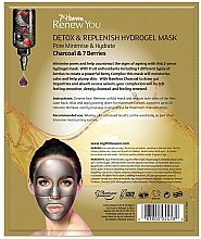 Гідрогелева маска для обличчя - 7th Heaven Renew You Detox Replenish Hydrogel Mask — фото N2