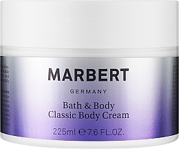 Духи, Парфюмерия, косметика Крем для тела - Marbert Bath & Body Classic Body Cream