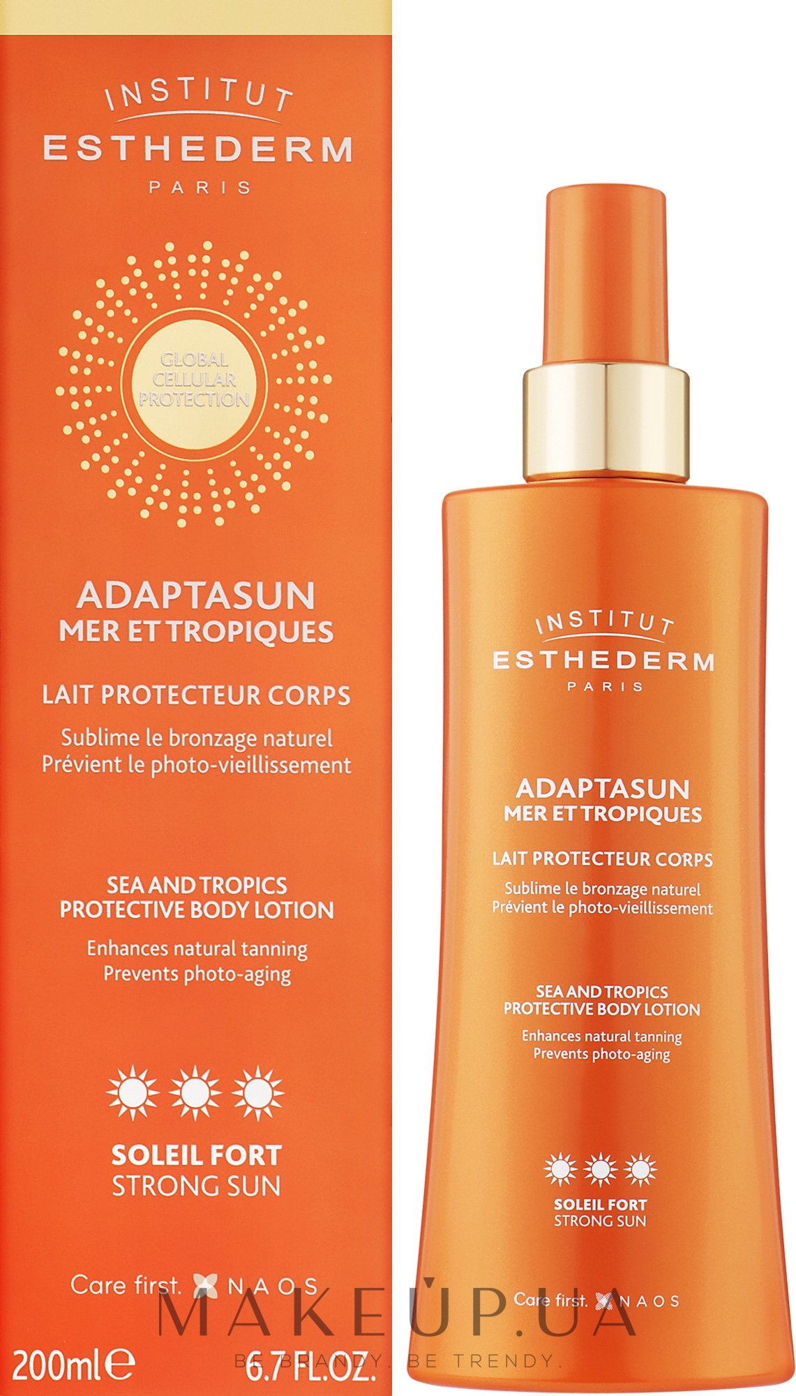 Лосьйон для тіла - Institut Esthederm Adaptasun Sun Care Protective Body Lotion — фото 200ml
