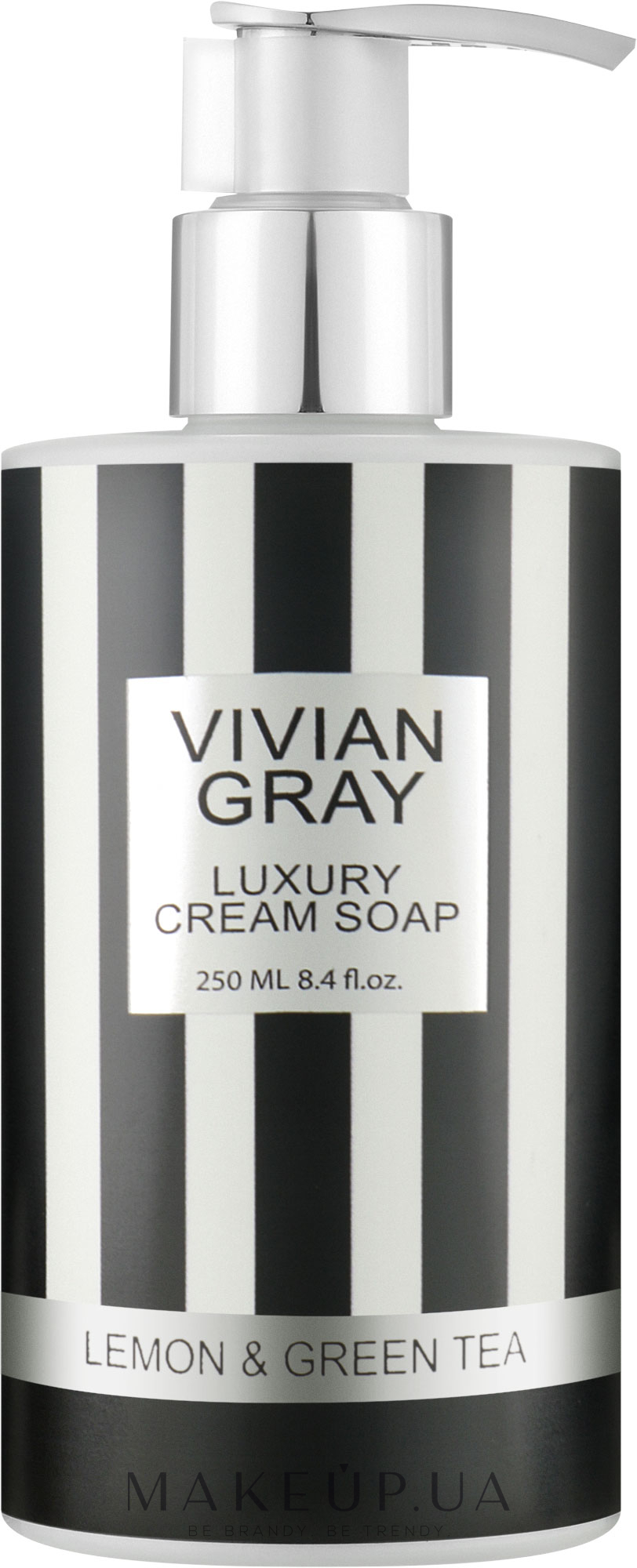 Крем-мило для рук - Vivian Gray Lemon & Green Tea Luxury Cream Soap — фото 250ml