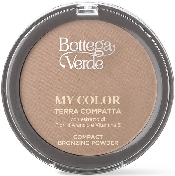 Бронзувальна пудра для обличчя - Bottega Verde My Color Compact Bronzing Powder — фото Almond