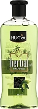Парфумерія, косметика Трав'яний шампунь для волосся "Оливкова олія" - Hugva Herbal Shampoo Olive Oil