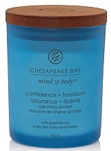 Духи, Парфюмерия, косметика Ароматическая свеча "Confidence & Freedom" - Chesapeake Bay Candle
