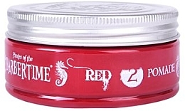 Парфумерія, косметика Помада для укладання волосся, червона - Barbertime Red 2 Pomade