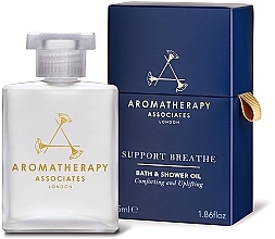 Духи, Парфюмерия, косметика Масло для ванны и душа - Aromatherapy Associates Support Breathe Bath & Shower Oil