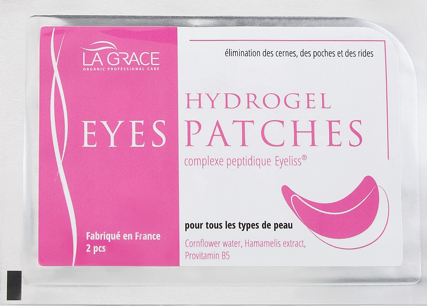 Гидрогелевые патчи для глаз - La Grace Hydrogel Eyes Patches