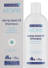 Шампунь с органическим маслом конопли - Novaclear Atopis Hemp Seed Oil Shampoo — фото N2
