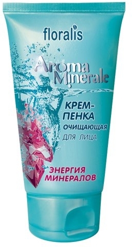 Крем-пенка очищающая для лица - Floralis Aroma Minerale Face Foam